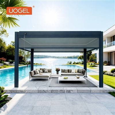 Aluminiozko Egitura Pergola Gazeboa