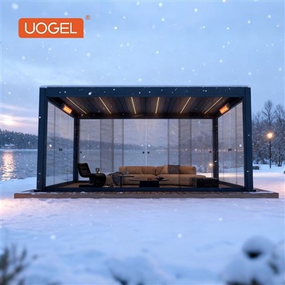 Kanpoko elementu pergola pergola